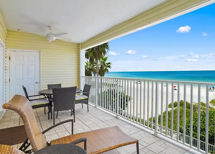 Ferienhaus Family-friendly 3br Beachfront Retreat Indian Rocks Sea Side 202 Clearwater Beach
