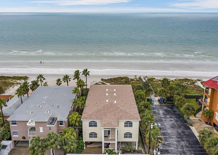 Family-friendly 3br Beachfront Retreat Indian Rocks Sea Side 202 Ferienhaus Clearwater Beach