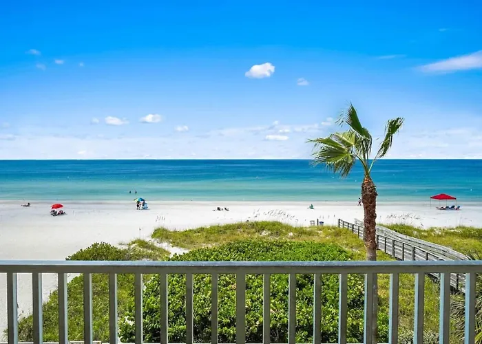 Ferienhaus Family-friendly 3br Beachfront Retreat Indian Rocks Sea Side 202 Clearwater Beach