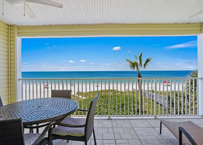Ferienhaus Family-friendly 3br Beachfront Retreat Indian Rocks Sea Side 202
