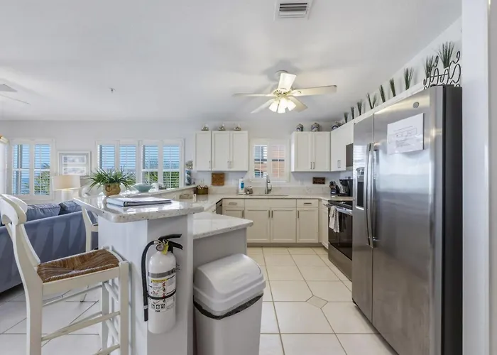 Ferienhaus Family-friendly 3br Beachfront Retreat Indian Rocks Sea Side 202 Clearwater Beach