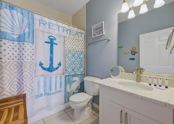 Ferienhaus Family-friendly 3br Beachfront Retreat Indian Rocks Sea Side 202
